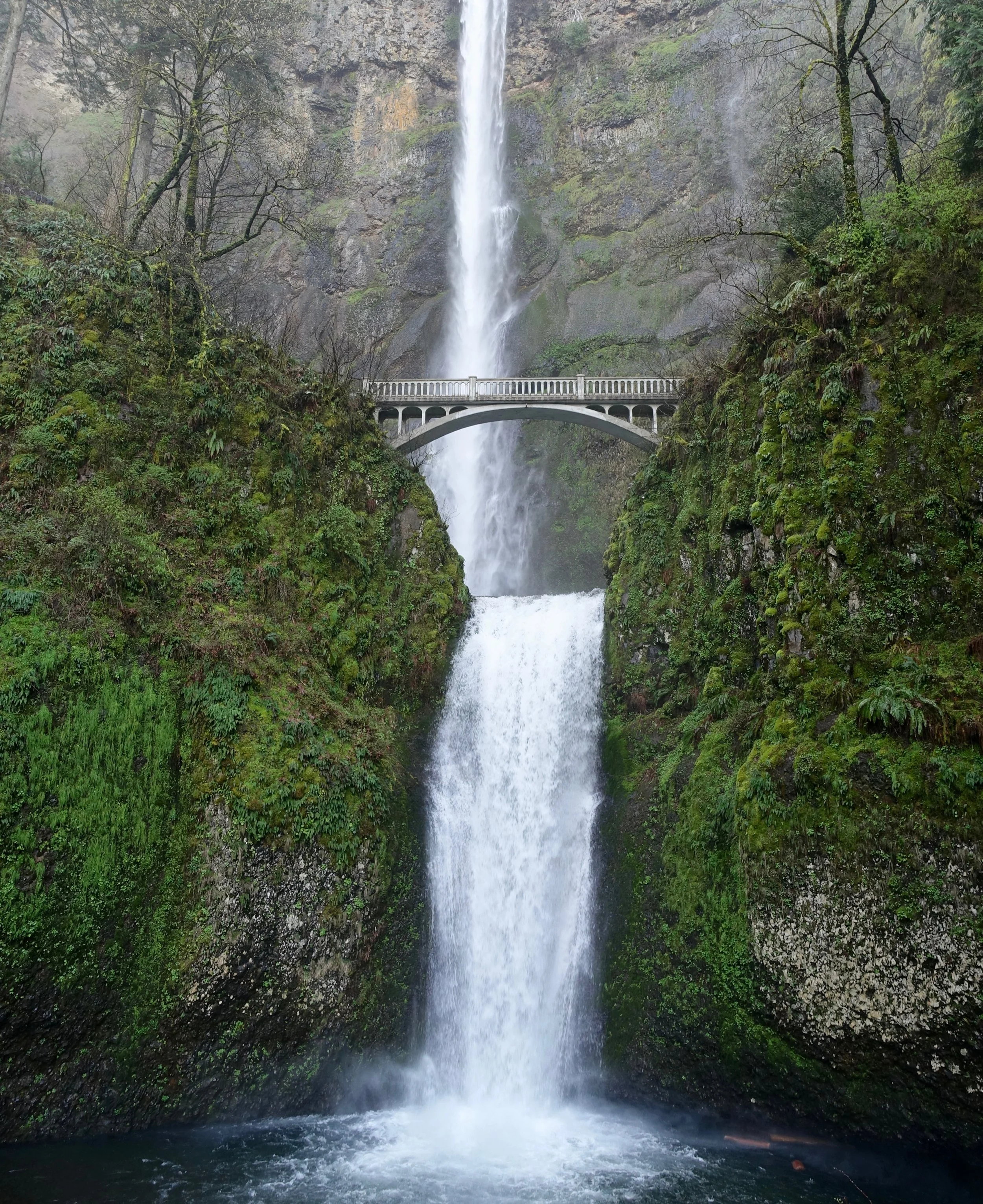 Multnomah Falls hike in Oregon
