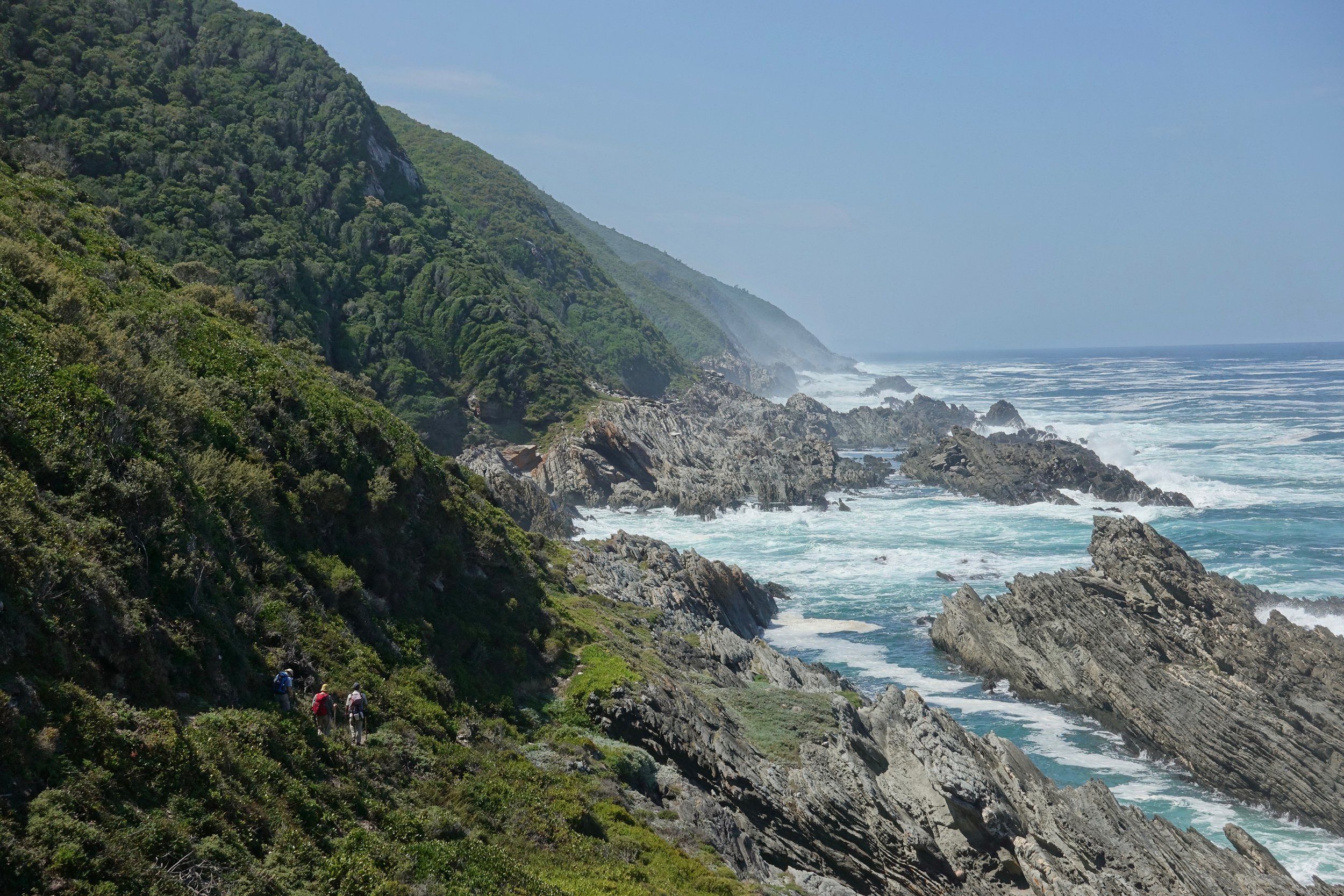 Coastal trekking in South Africa on the Dolphin Trail