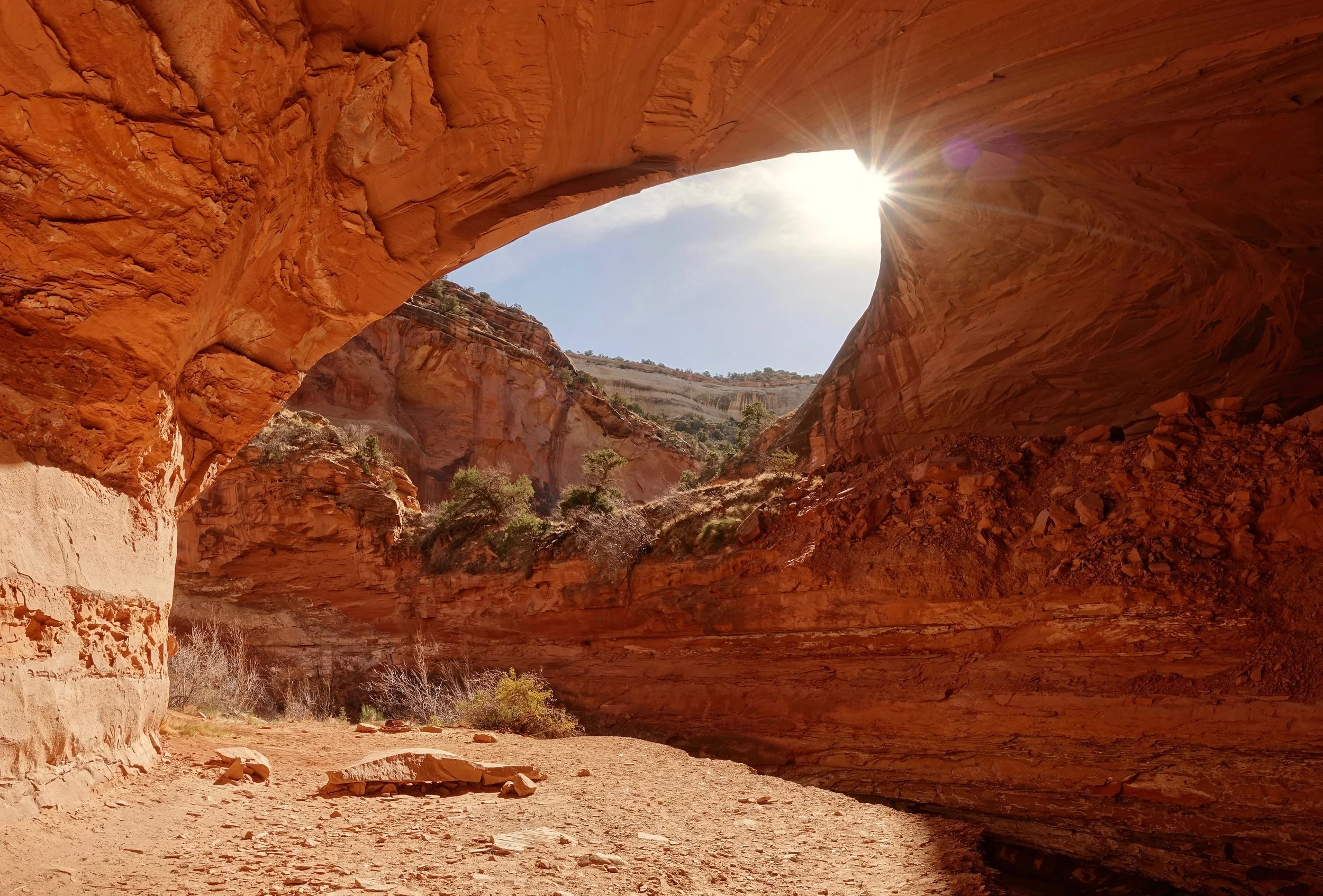 Mee Canyon Alcove in the Black Ridge Wilderness Area in Colorado
