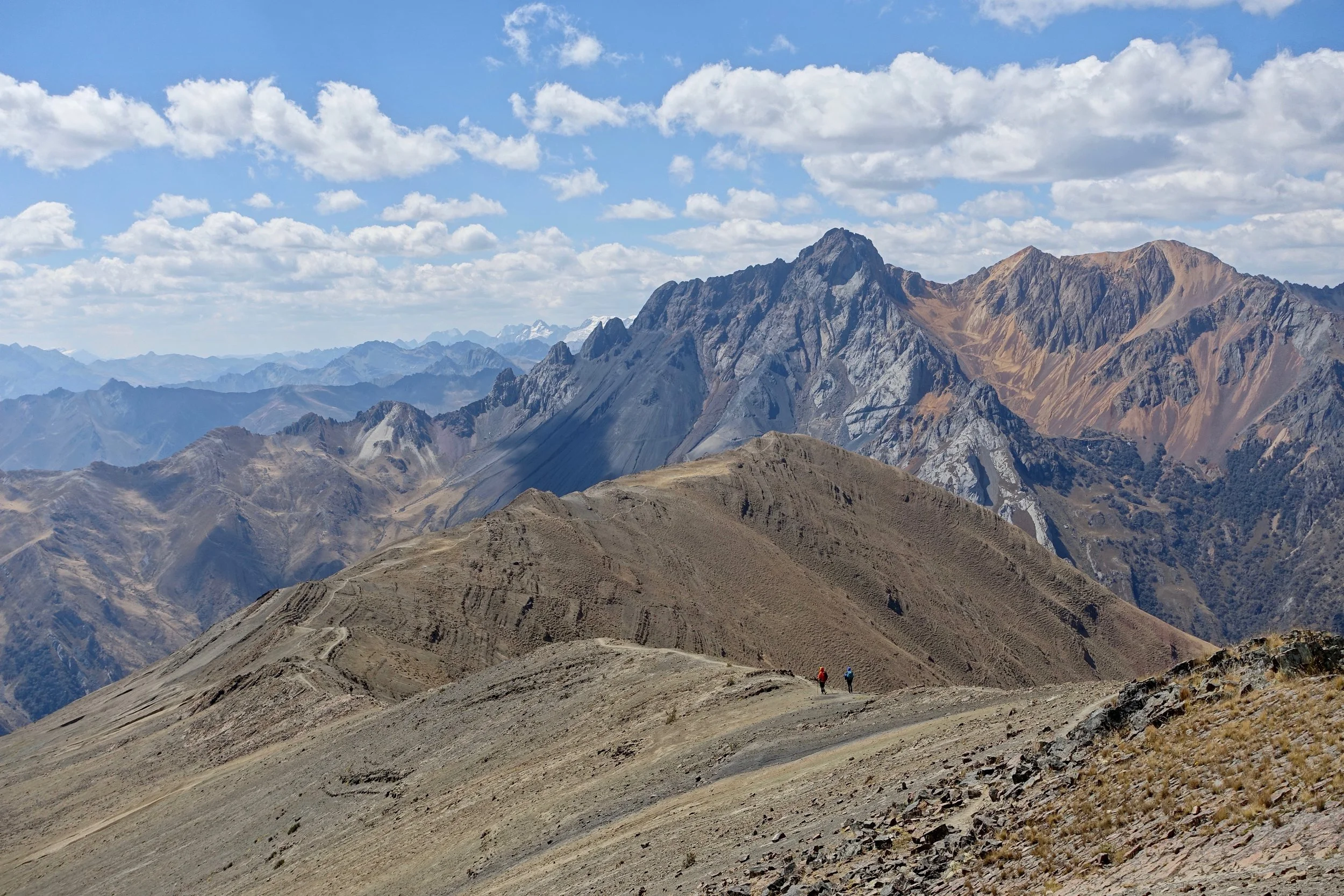 Ridge walk on the ninth day