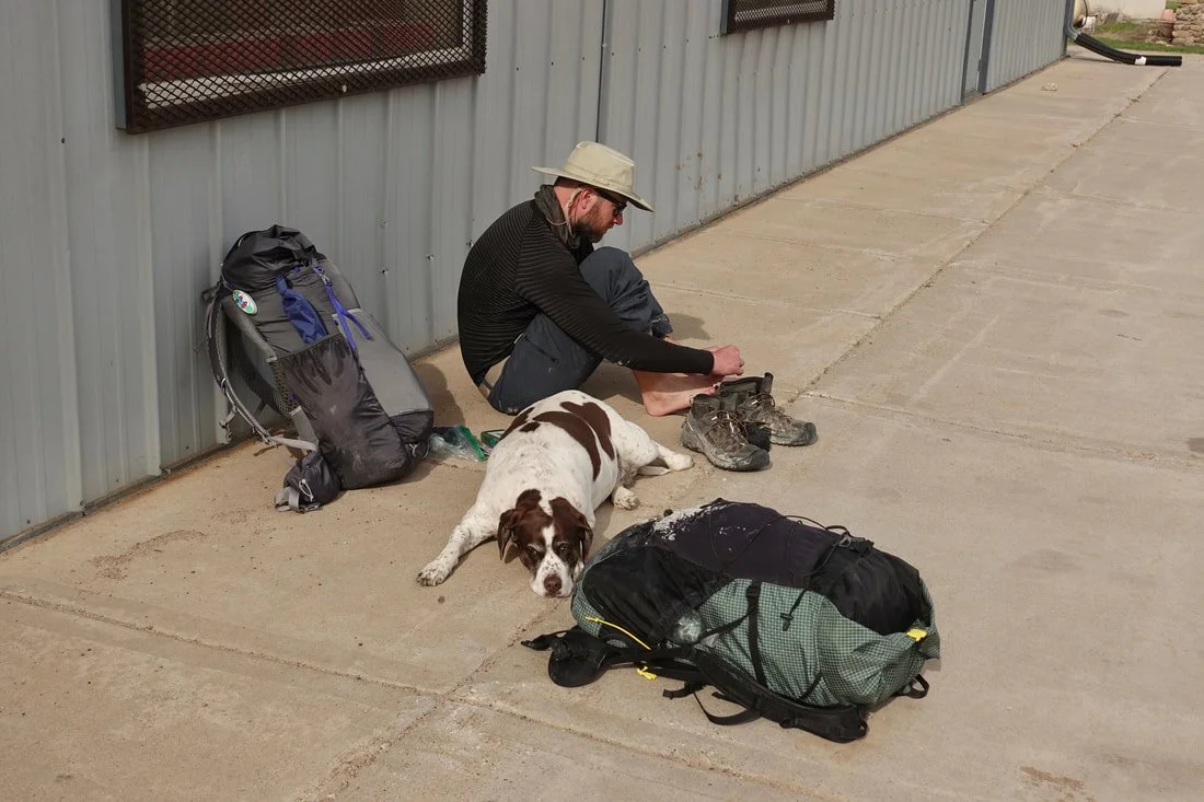 Scott taking break in Scenic