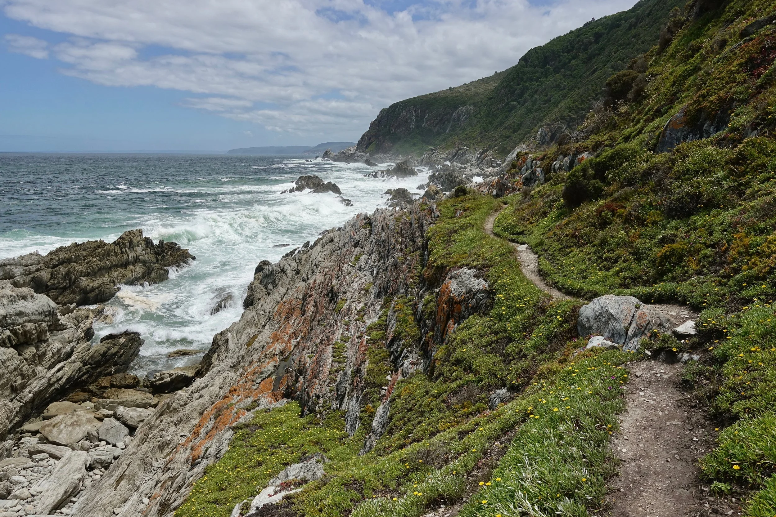 Sunshine returns on the Otter Trail in South Africa