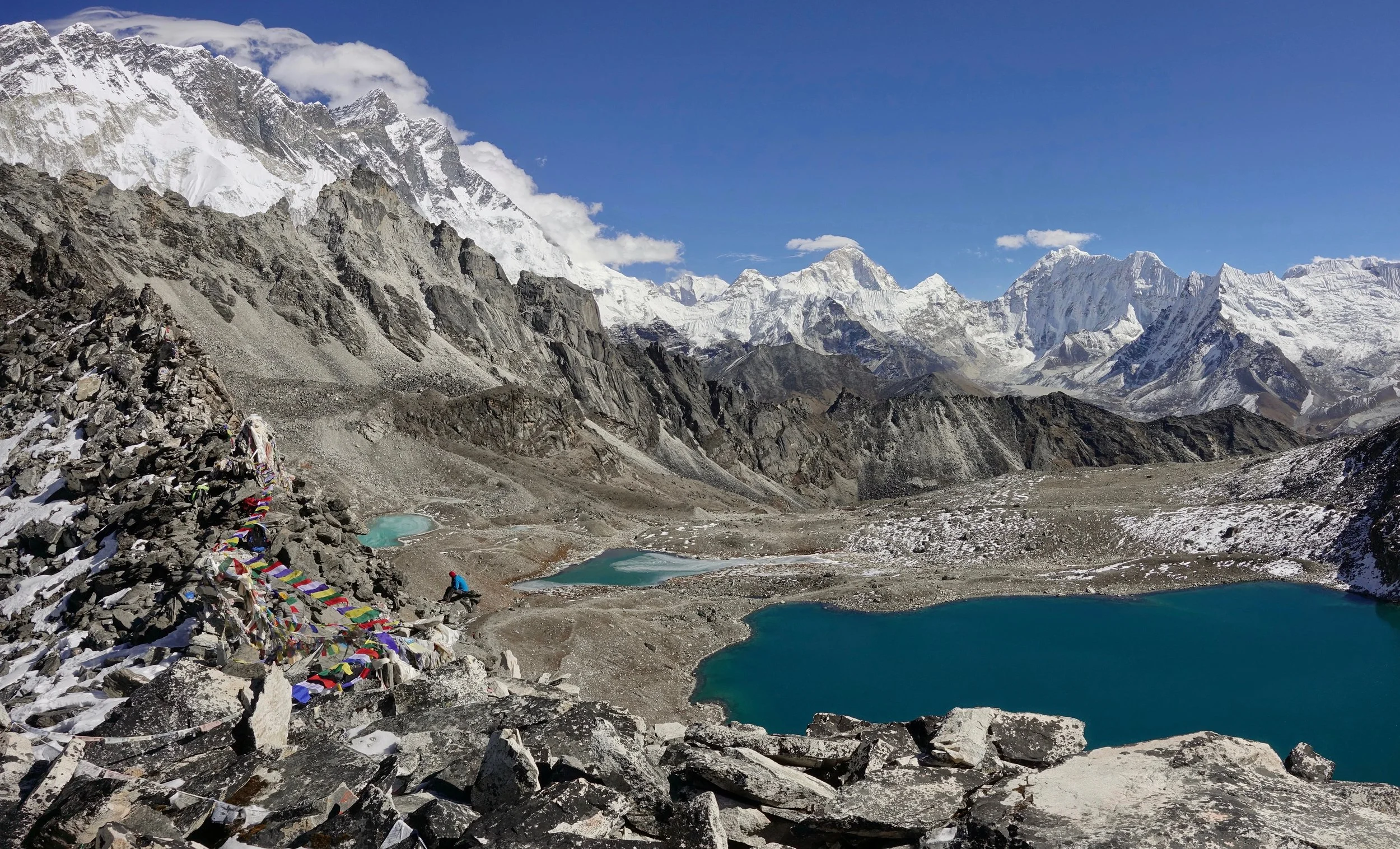 Kongma La on the Three Passes trek in Nepal
