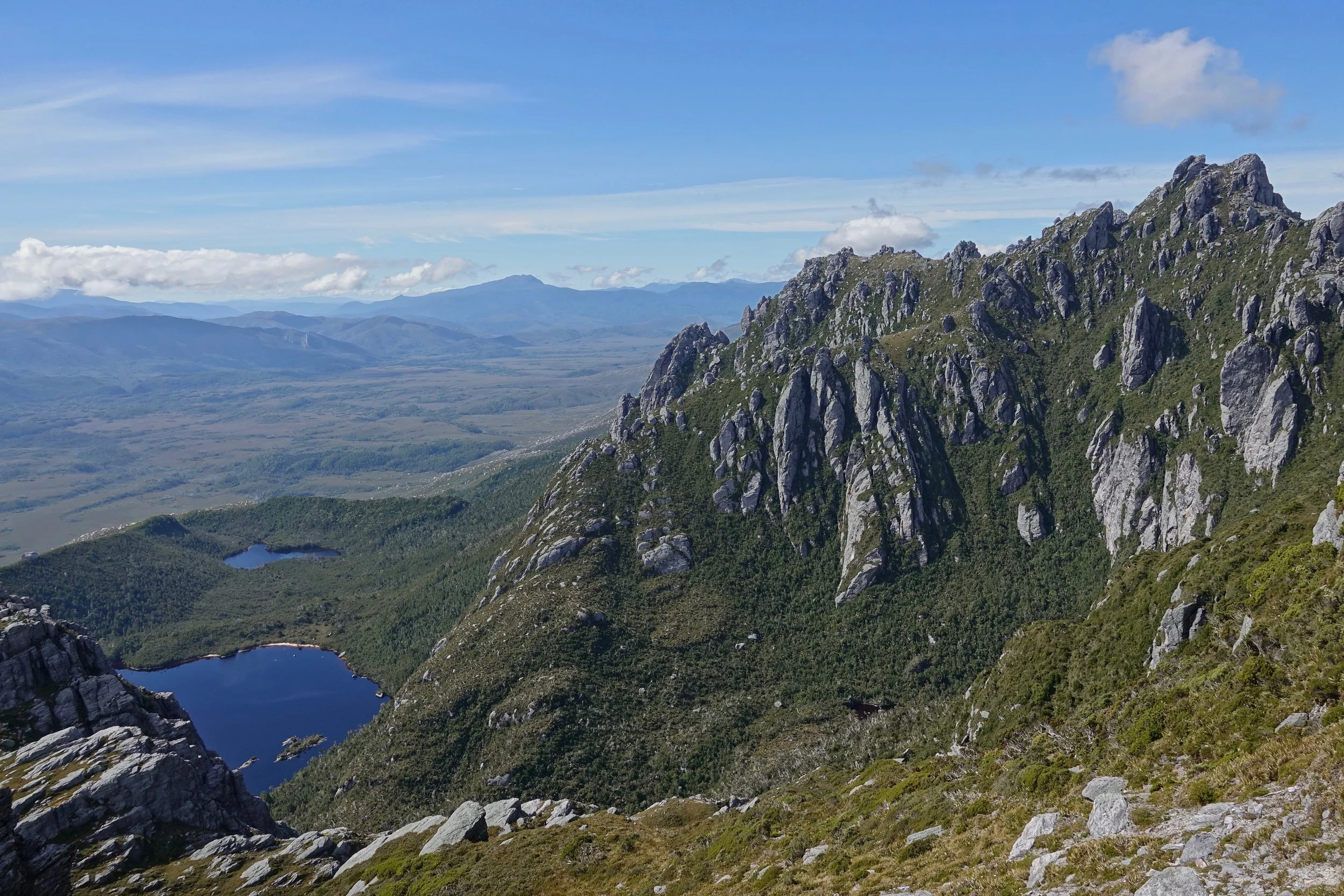Hiking in the Western Arthurs of Tasmania