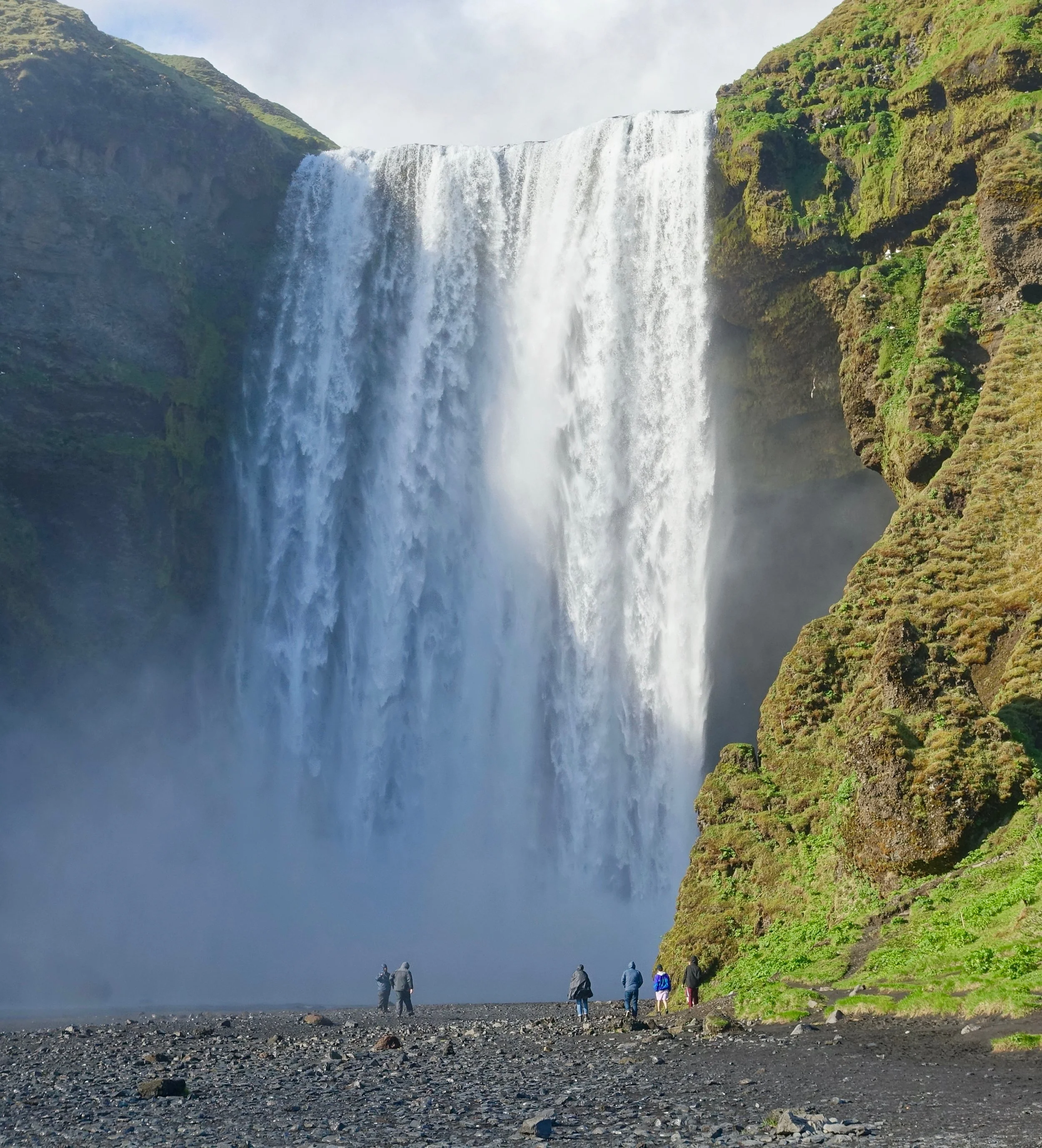 Skogafoss on the Fimmvorduhals Trek in Iceland