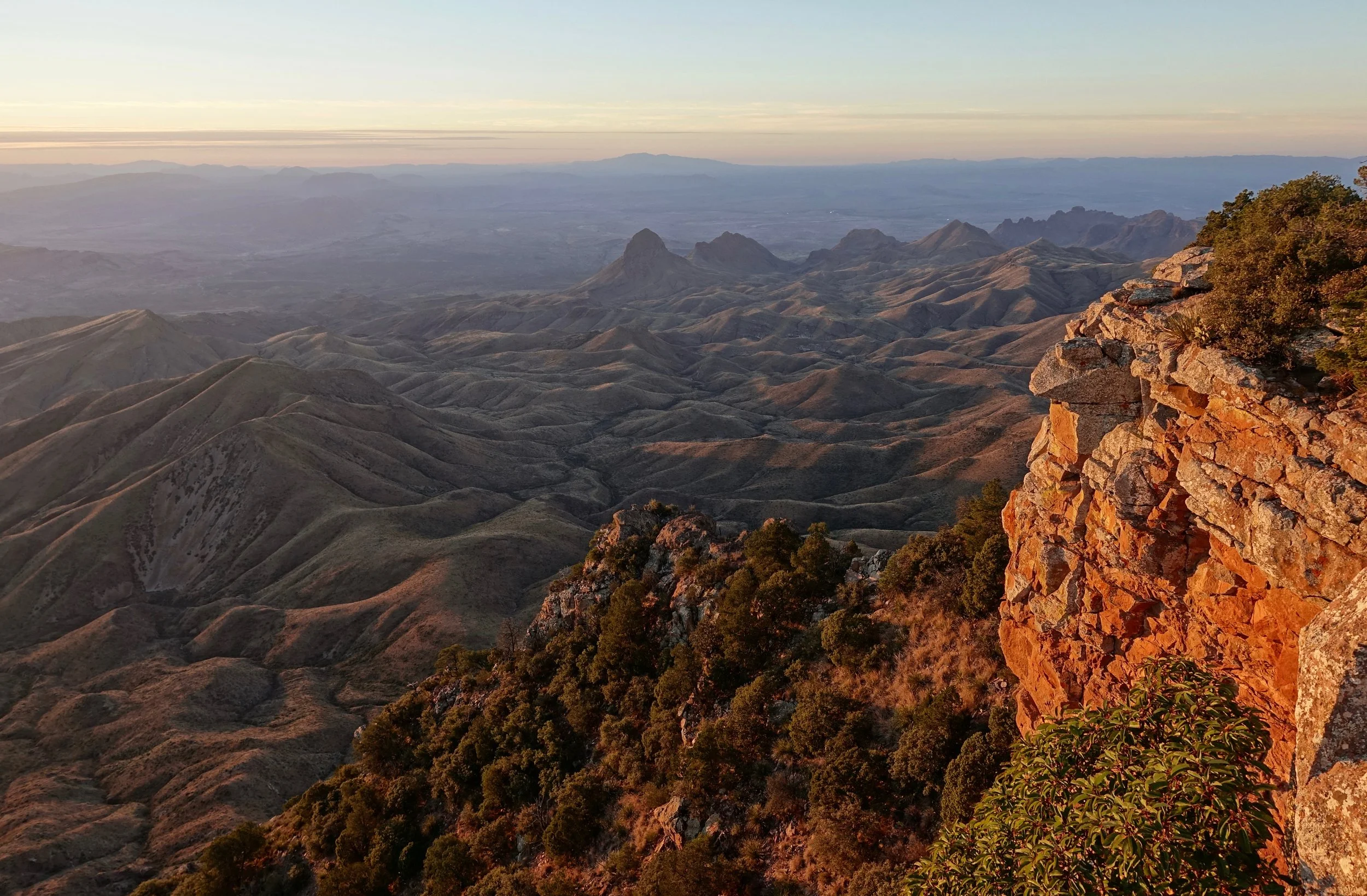 Walking the South Rim Trail in Big Bend National Park