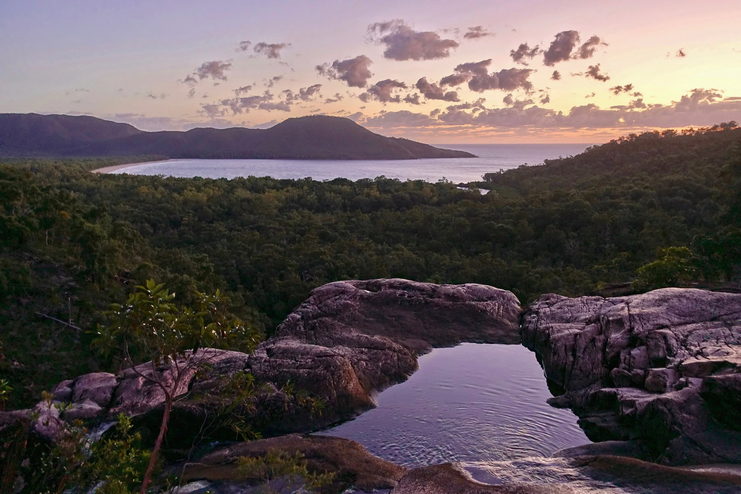 Thorsborne trail hike on Hinchinbrook Island in Australia