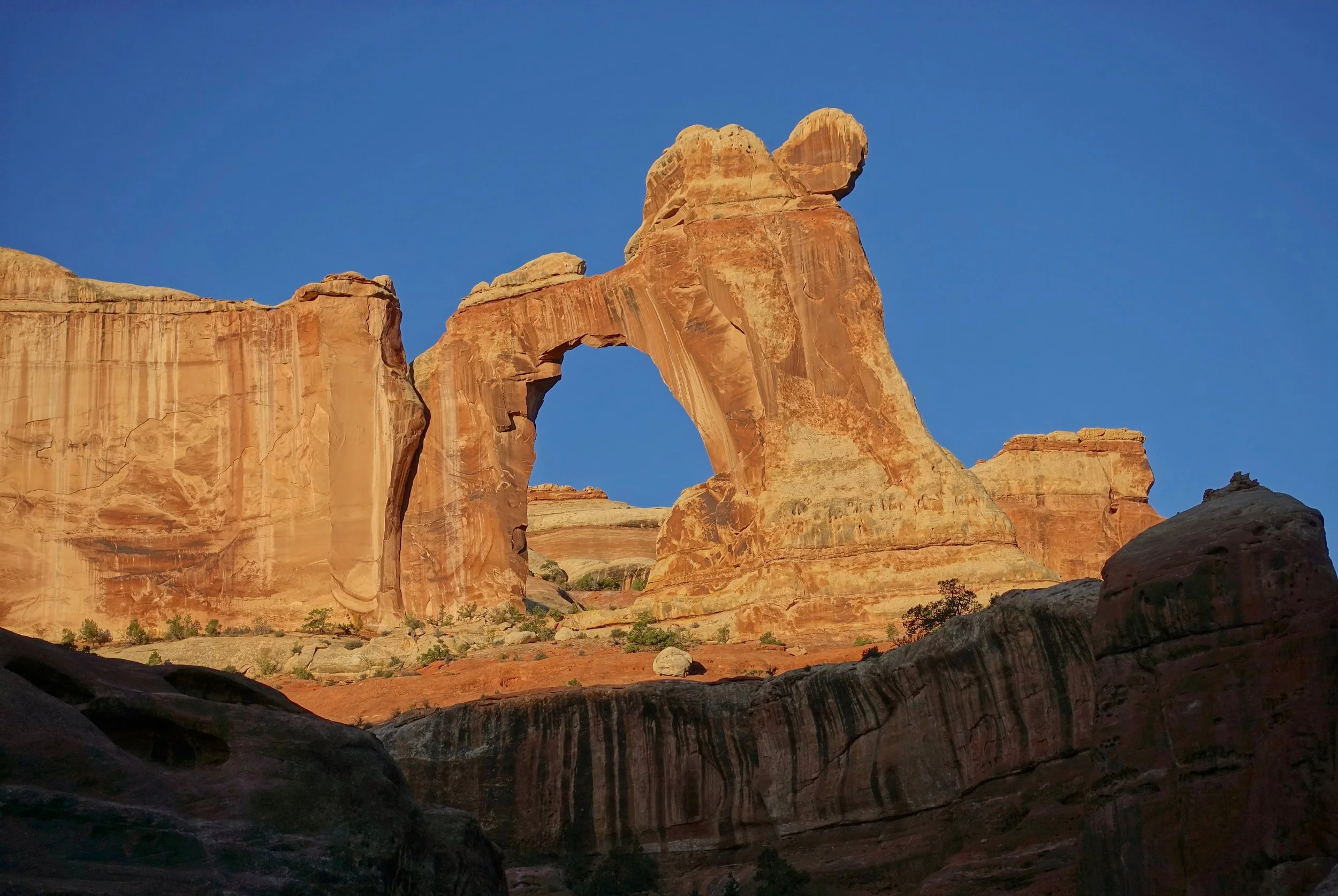 Angel Arch hike in Canyonlands, Utah