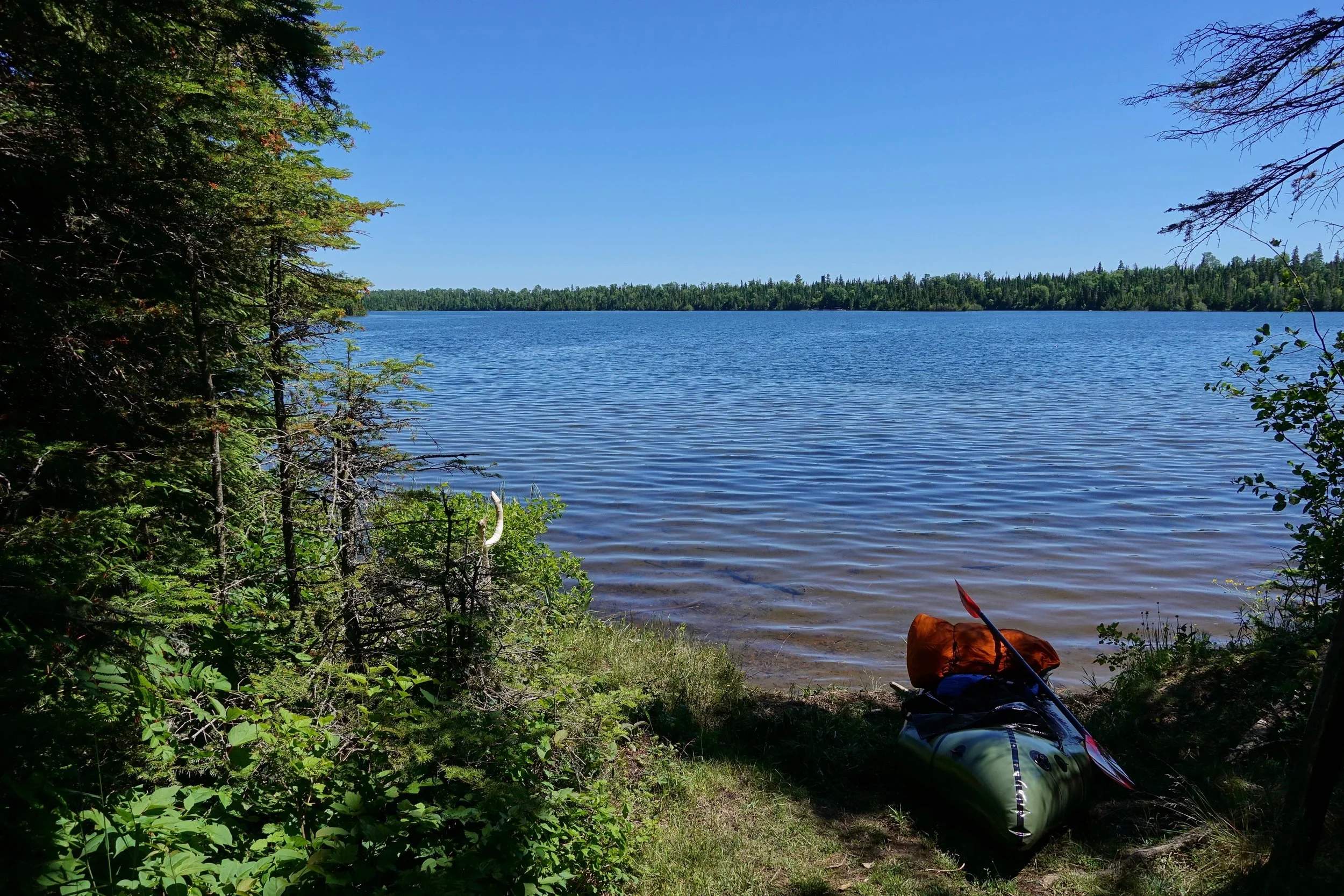 Tobin Harbor in Isle Royale