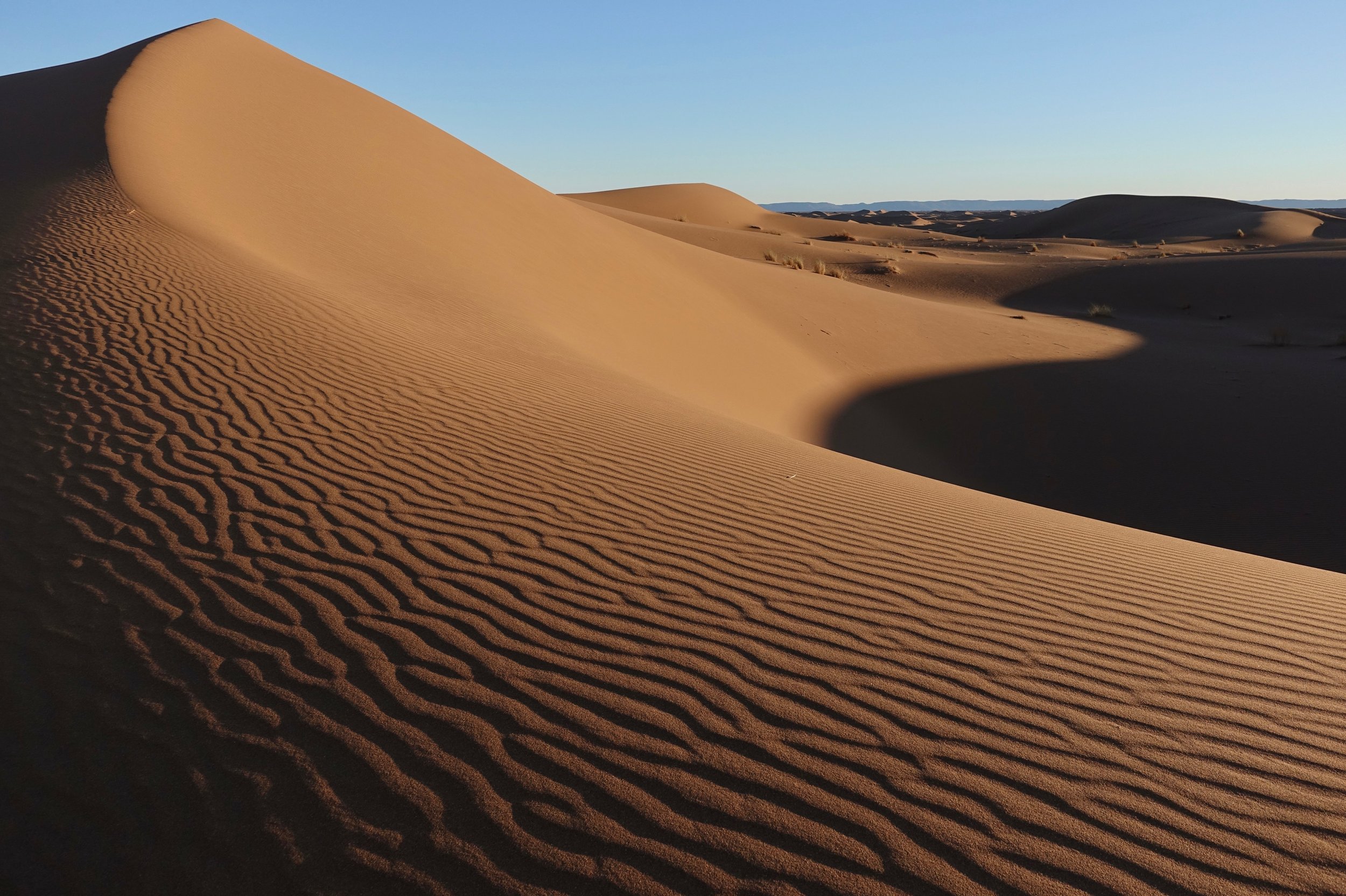 Erg Chigaga hiking in Morocco