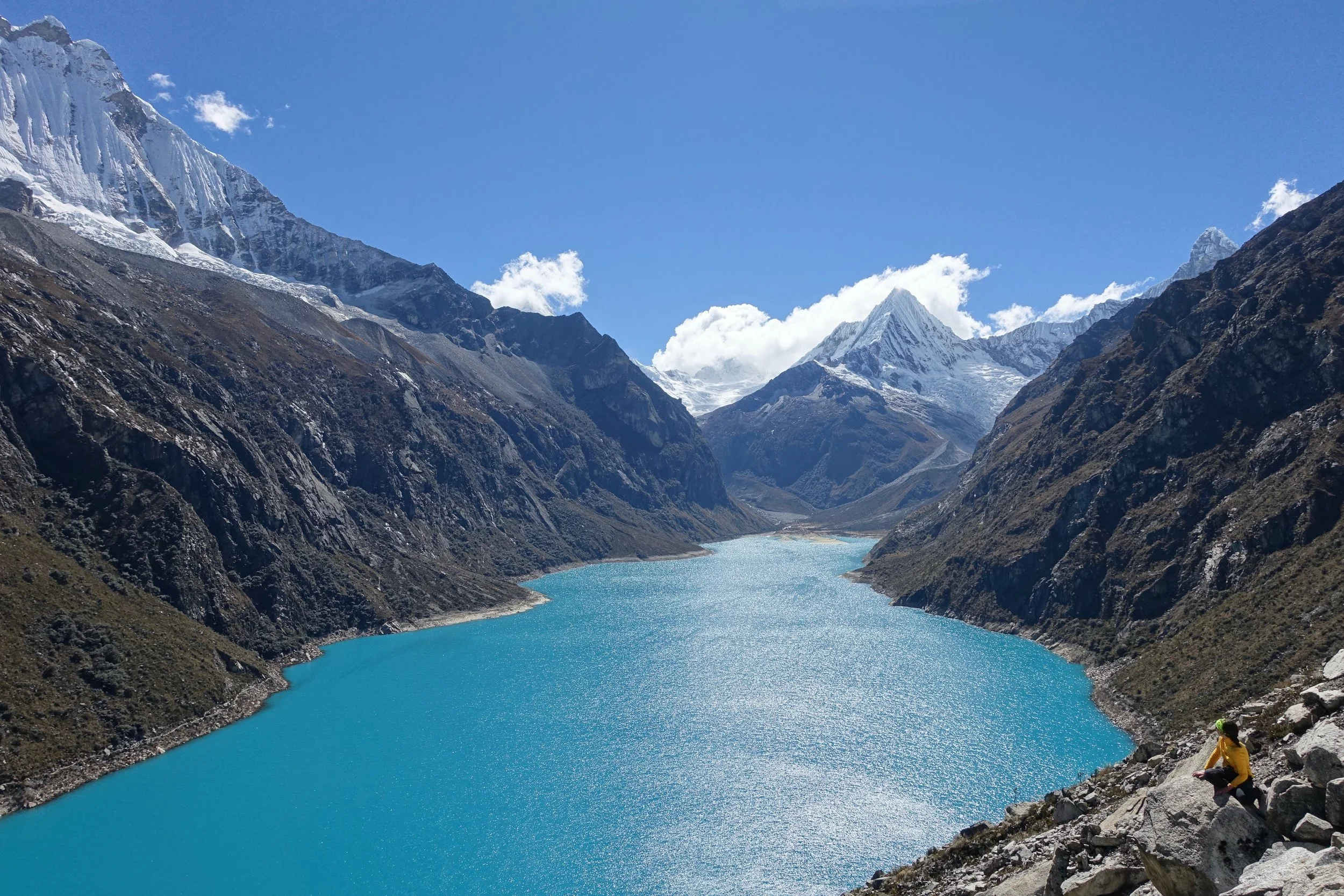 Laguna Paron hike in the Cordillera Blanca