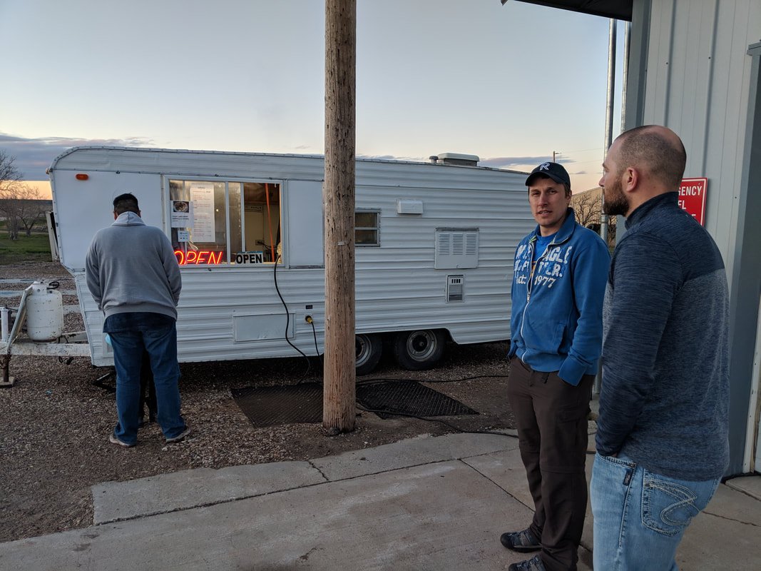 Chicken finger stand in Scenic South Dakota