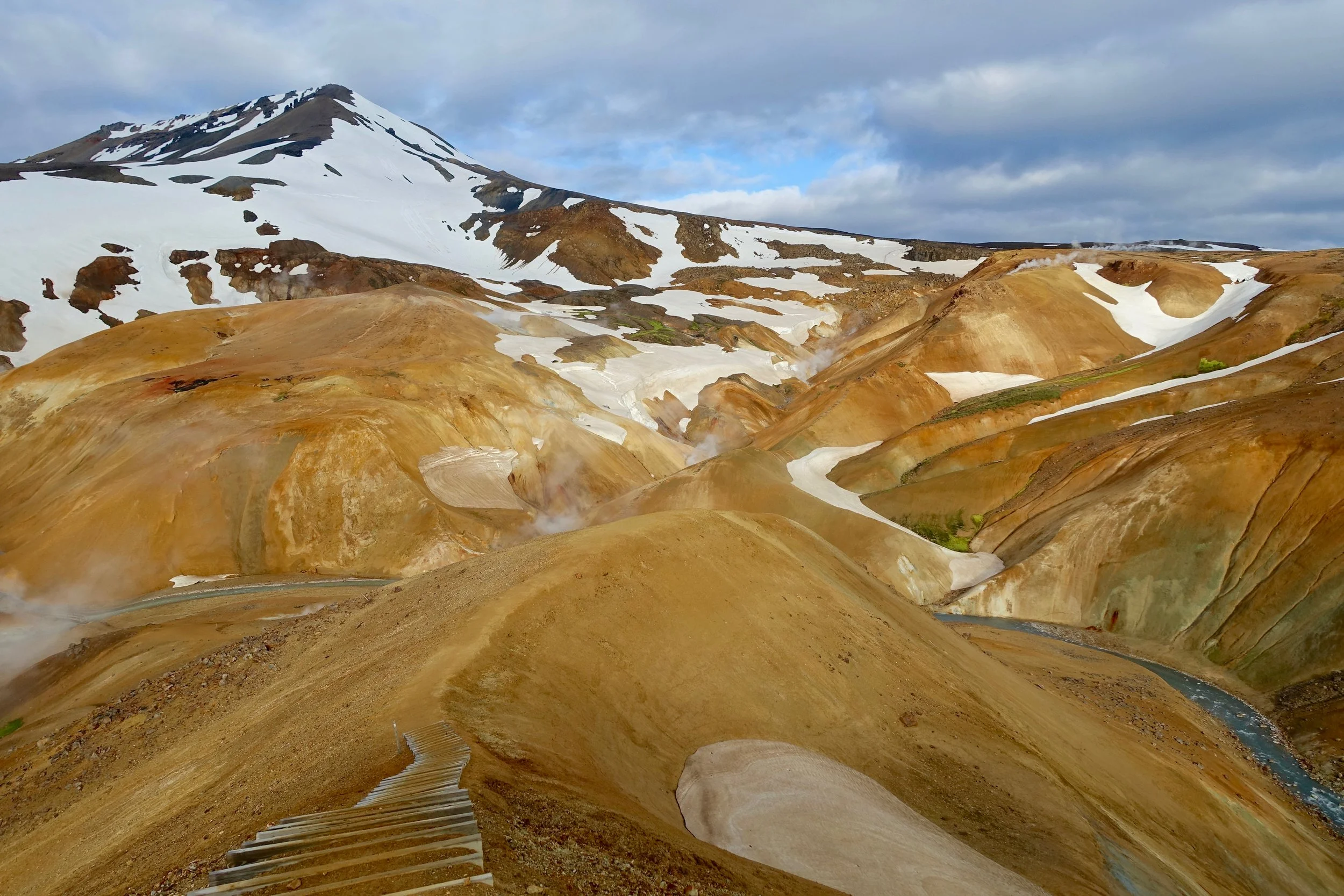 Hveradalir hike in the Kerlingarfjoll Iceland area