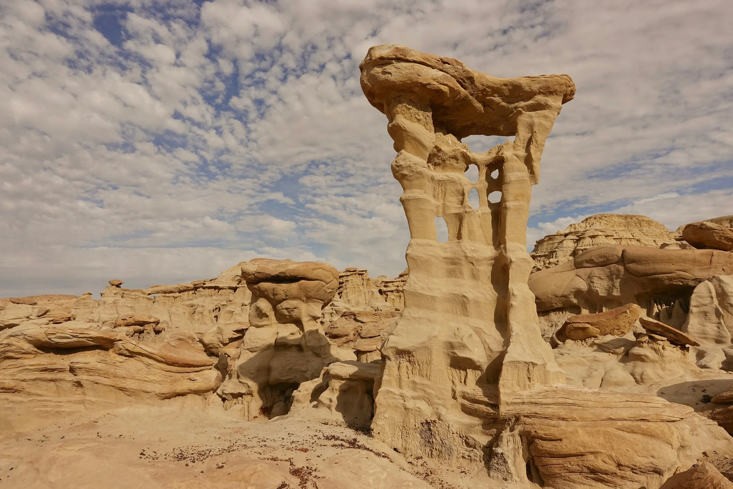 Alien's Throne in the Valley of Dreams in New Mexico