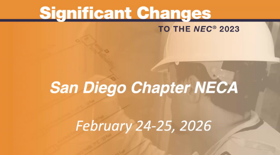 Significant Changes to the 2023 NEC