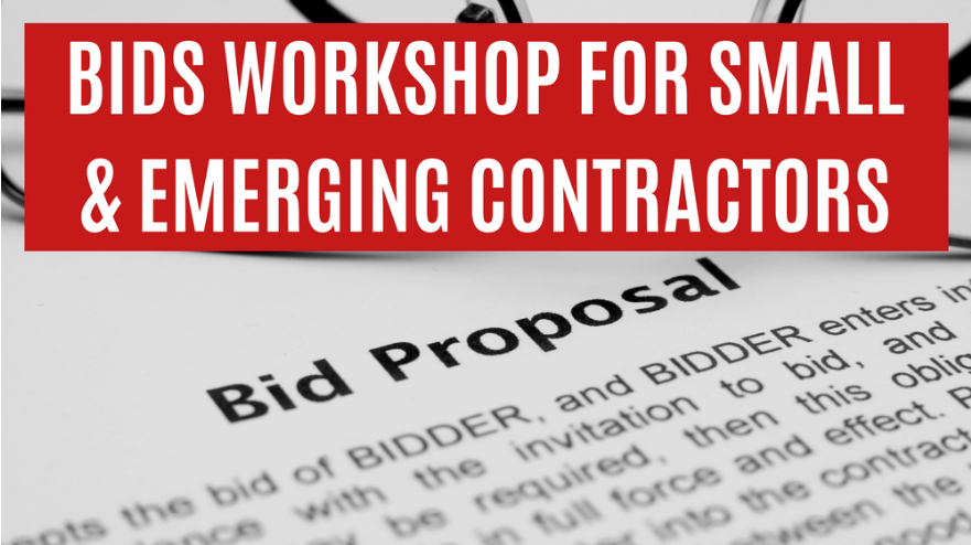 Bids Workshop for Small & Emerging Contractors