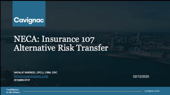 Insurance 107: Alternative Risk Transfer