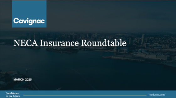 Insurance 108: NECA Insurance Roundtable