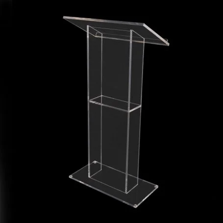 Clear Pespex Lectern