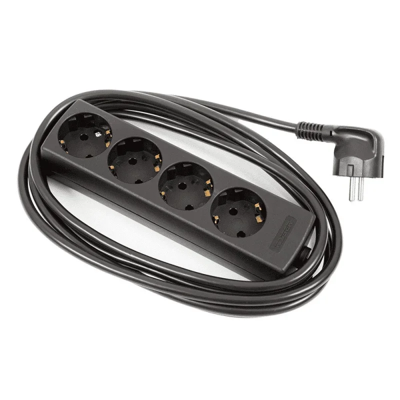 16A EU - European 4 Way Schuko Cable