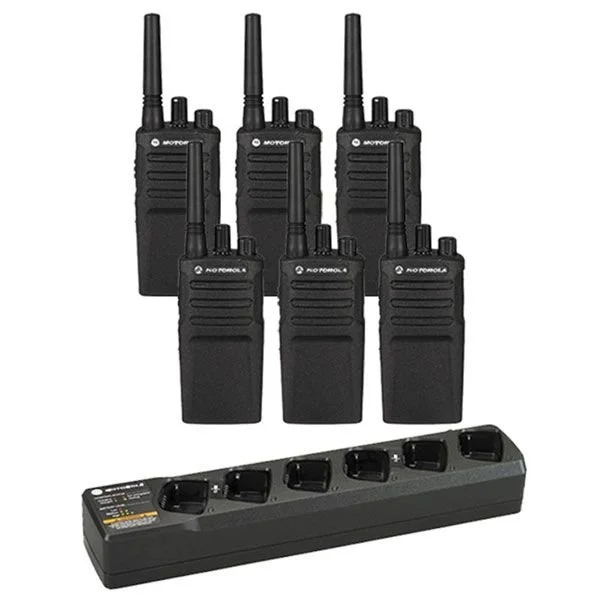 Motorola XT420 6-Way Business Two-Way Radio Kit