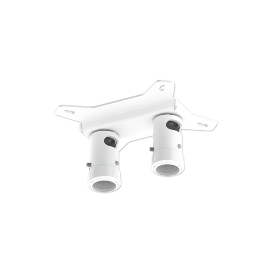 Unicol AP8 | Twin Column Ceiling Plate - White