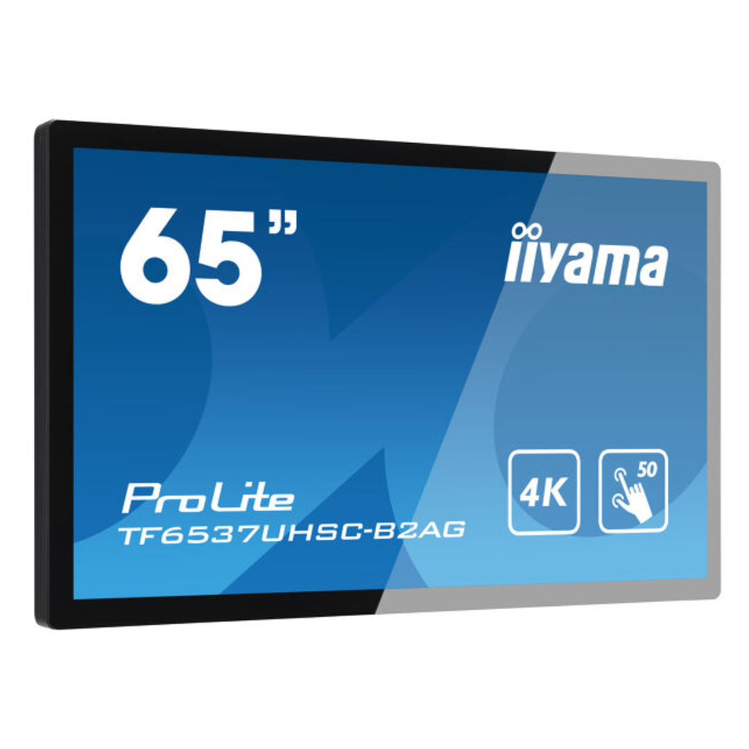 65" Iiyama TF6537UHSC-B2AG 4K Touchscreen