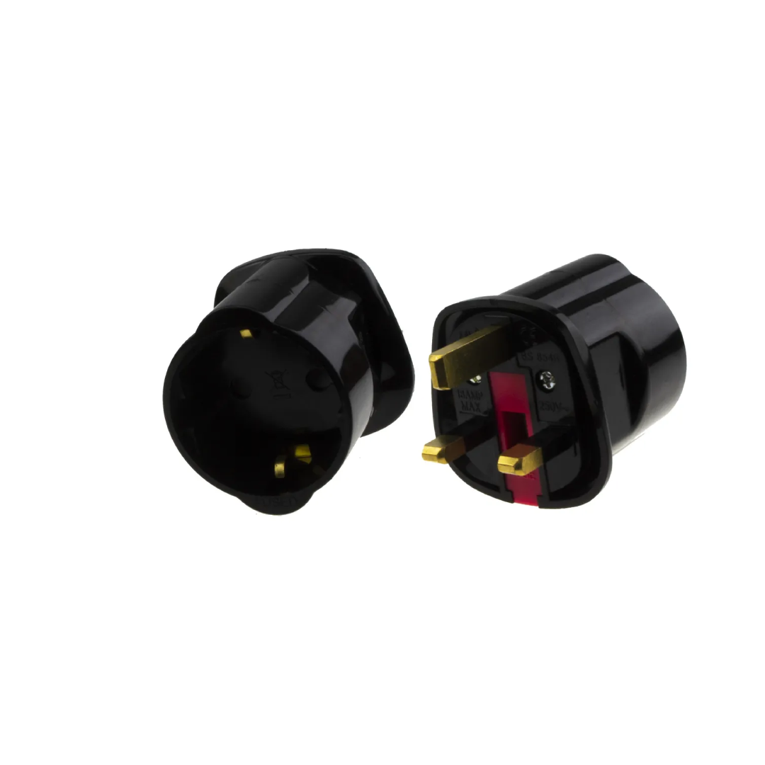 13A EU - UK Power Adaptor
