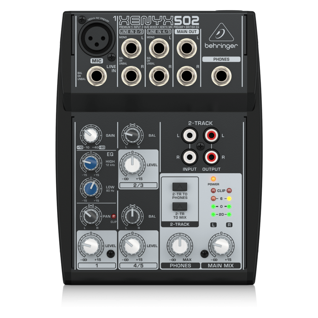 Behringer Xenyx 502 Analogue Mixing Desk