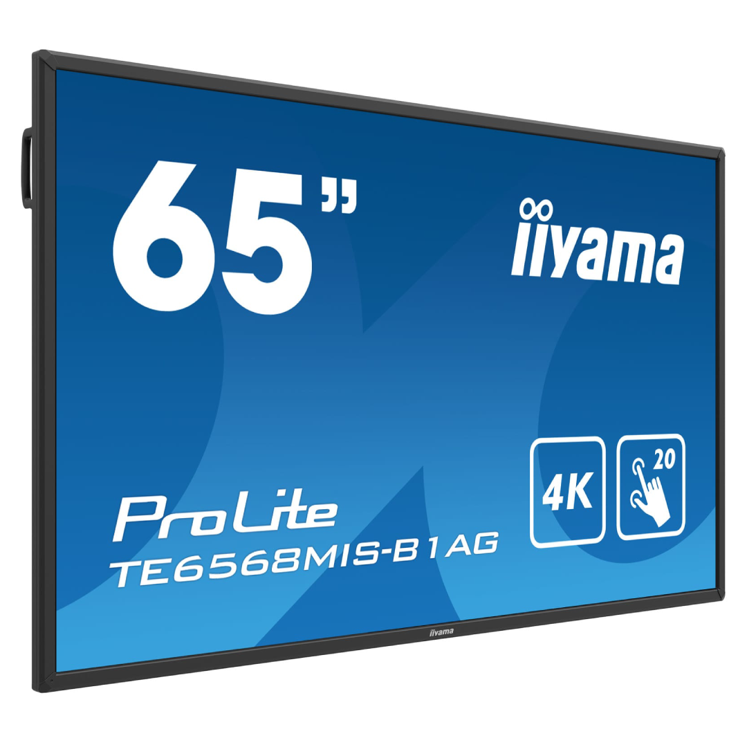 65" Iiyama TE6568MIS-B1AG 4K Touchscreen