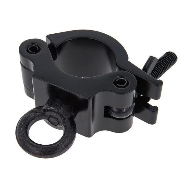 Global Truss 5033-B Half Coupler with M10 Eyebolt - Black
