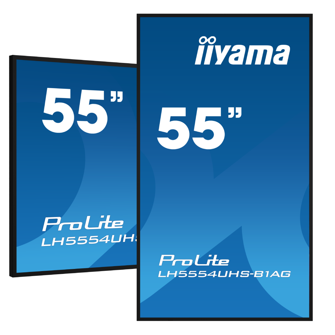 55" IIYAMA ProLite LH5554UHS-B1AG 4K UHD Professional Display