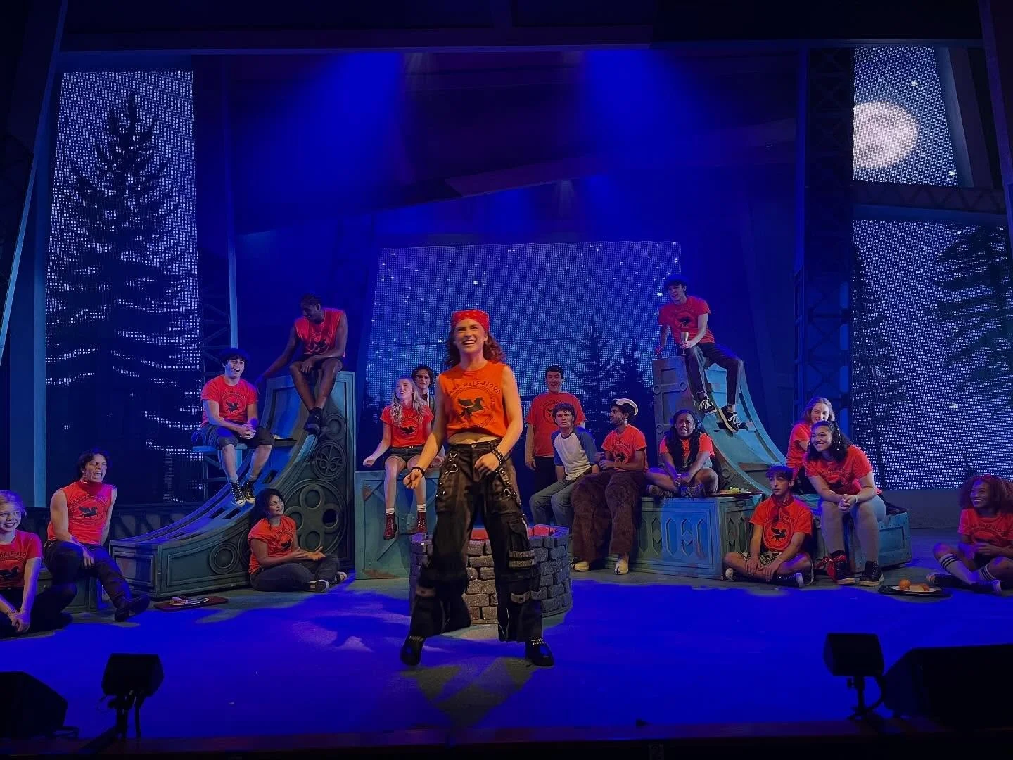 happy opening clarisse! you&rsquo;re cool!

Director: Rachel Stevens
Choreographer/Fight Choreographer: Jess Harris
Musical Director: Rosamund Hencinski
Fight Consultant: K. Jenny Jones
Scenic Designer: Gabby Trice
Lighting Designer: Lucas Inman
Medi