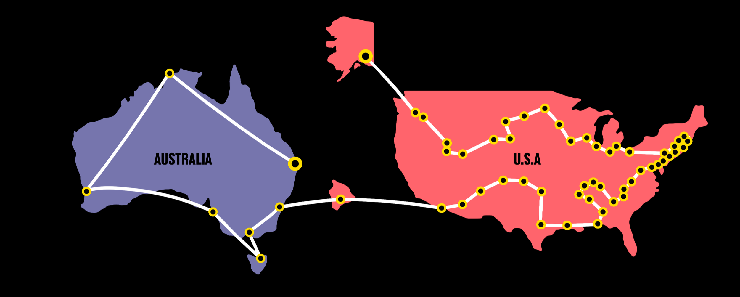 50 States Marathon Challenge - Route Planning