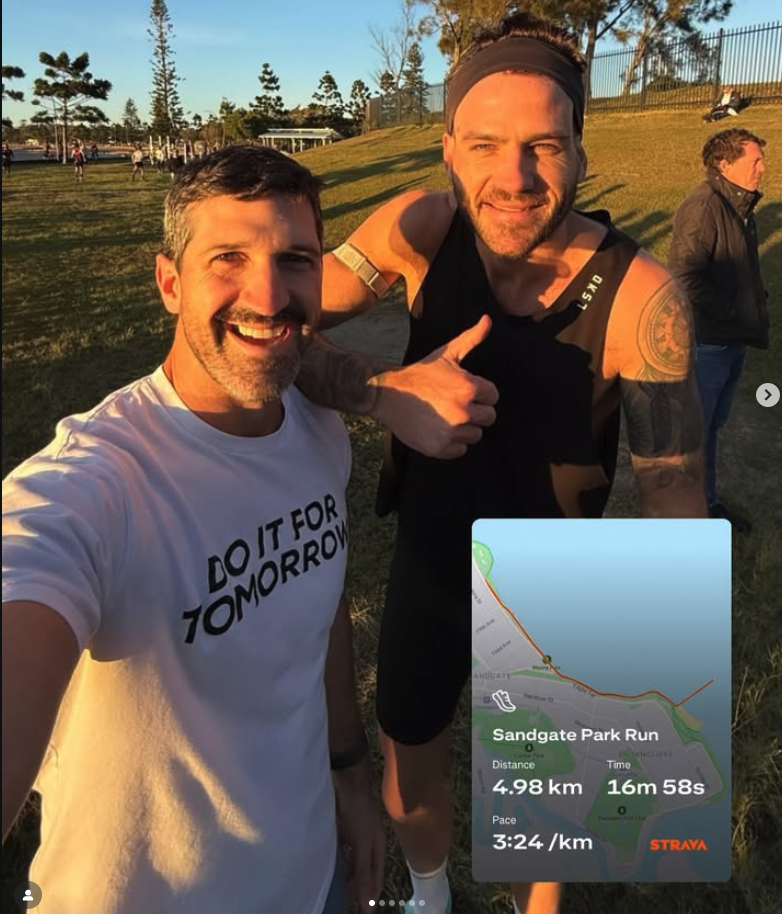 Dean Wicks and Lachlan Stuart at a park run.png