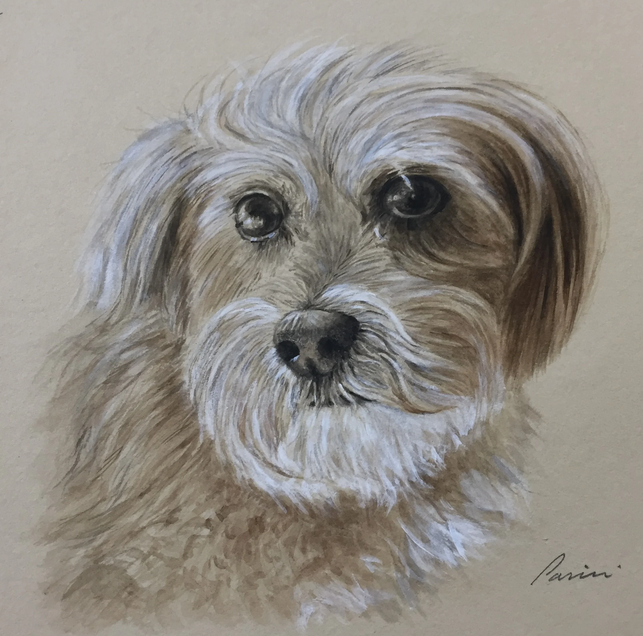 Commission, watercolor