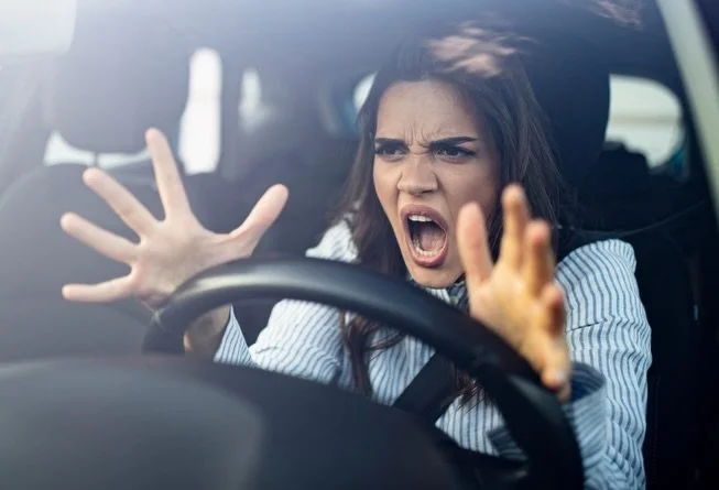 A live look at half of y&rsquo;all in traffic this morning. 🚗🤬 Don&rsquo;t lie! lol.

But for real&mdash;why is it that the smallest inconvenience (like someone cutting us off or a slow wifi signal) can instantly flip a switch and steal our peace?
