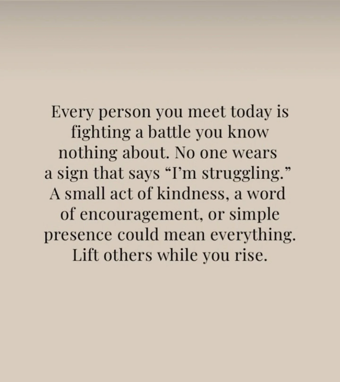 You never know how much a simple word of encouragement might mean to someone drowning in silence. Mental health is a journey, and no one should have to walk it alone. 🕊️

Proverbs 12:25 reminds us: &ldquo;Anxiety weighs down the heart, but a kind wo