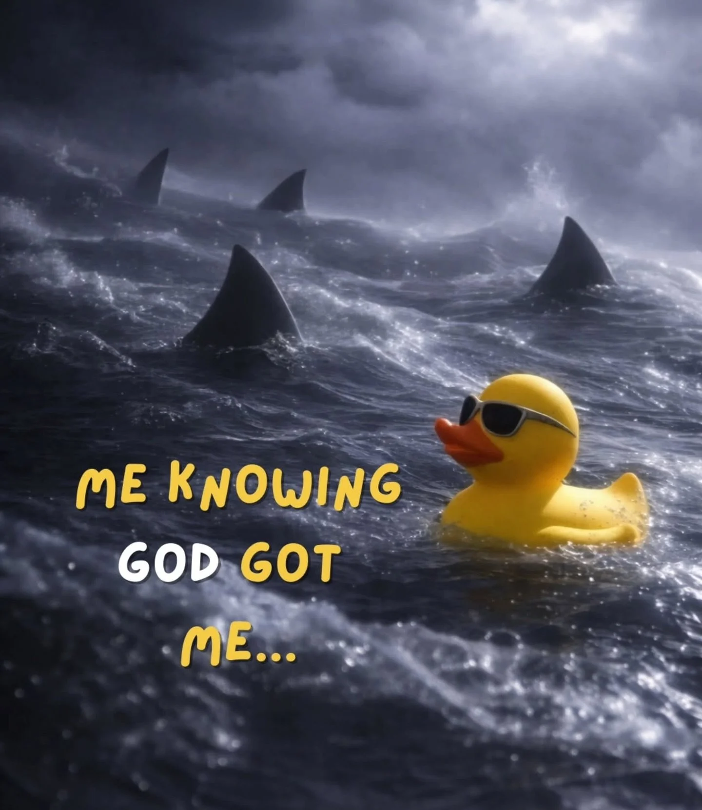 &ldquo;But when he [Peter] saw the wind, he was afraid and, beginning to sink, cried out, &lsquo;Lord, save me!&rsquo; Immediately Jesus reached out his hand and caught him.&rdquo; 
-Matthew 14:30-31

Keep your shades on and your eyes on Him. 
The sh