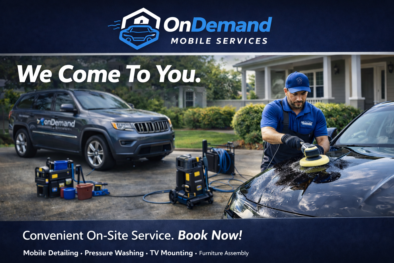 OnDemand Mobile Services hero image