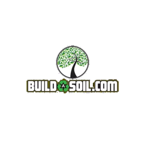 BuildASoil.com logo with a tree inside a circle and a green star in the text.