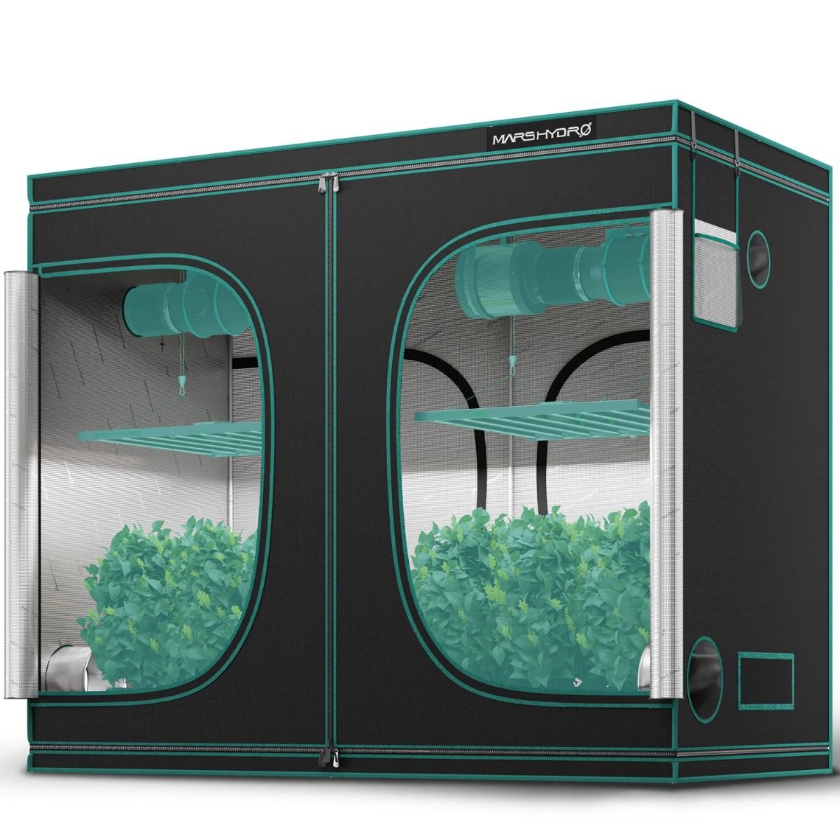 Mars Hydro 8x4 Grow Tent 96''X48''X80'' – 1680D Light-Proof Tent with High Reflection