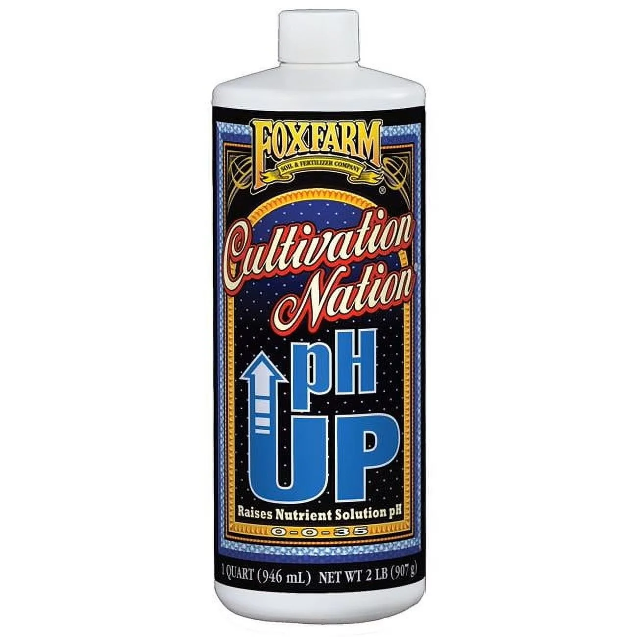 Fox Farm 1 qt. Cultivation Nation pH Up - MP12