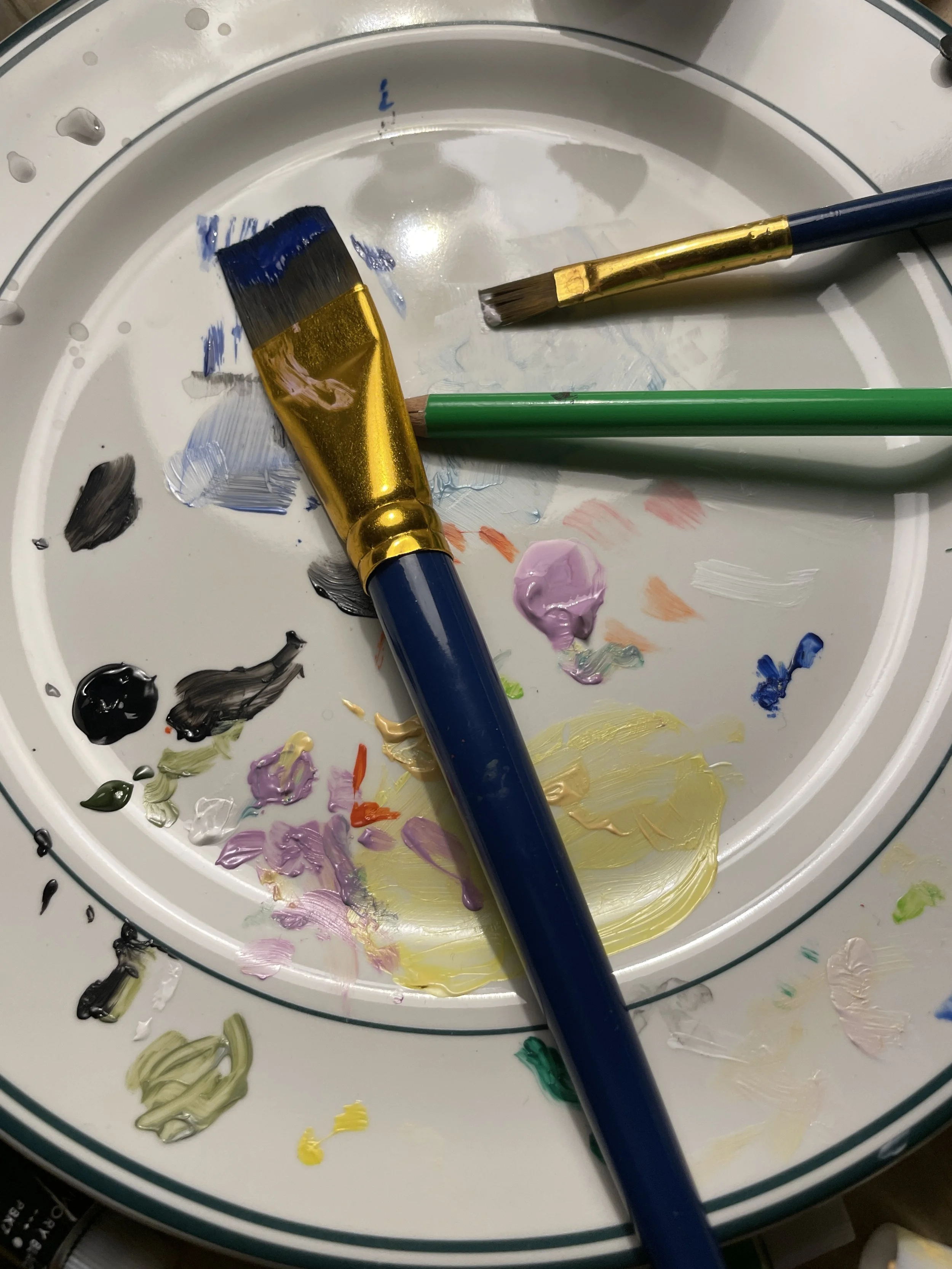 Paint Your Own Canvas Shoes