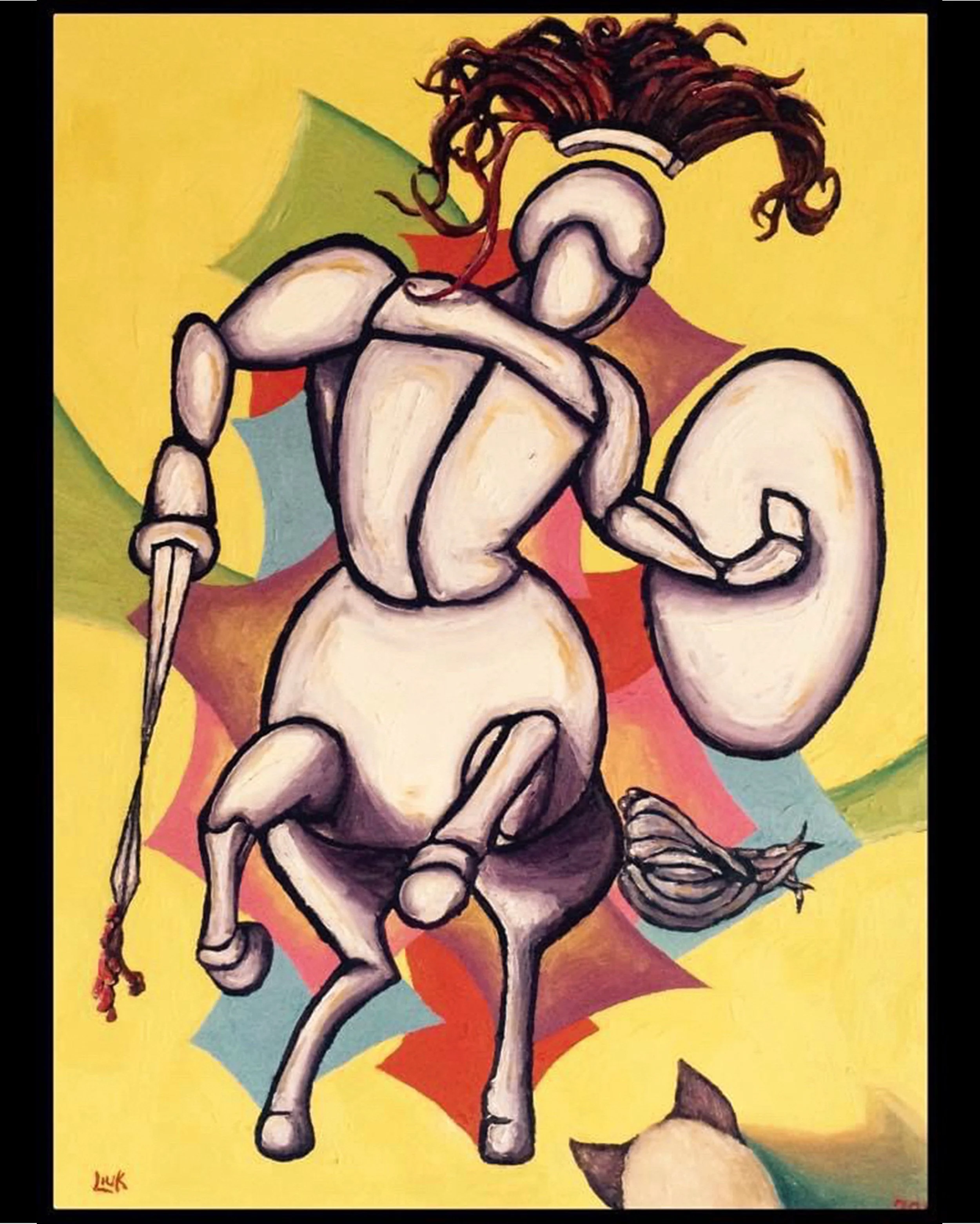 Centauro - Obra de Arte en Óleo (70 x 90 cm)