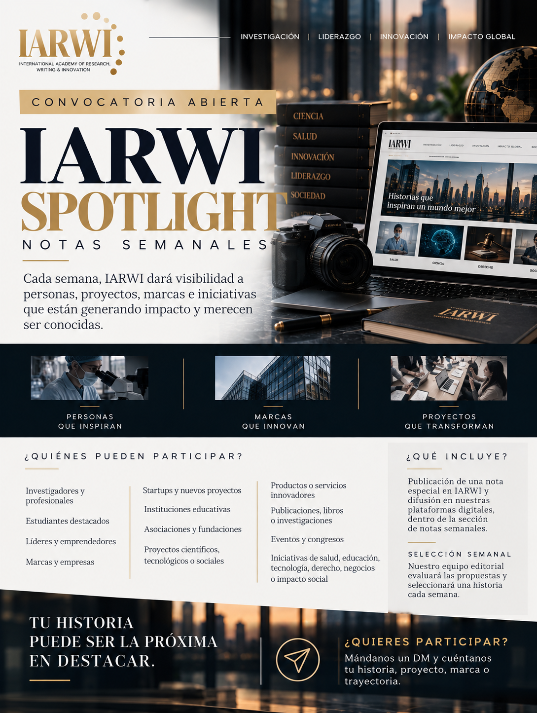 IARWI Spotlight: una nueva ventana para historias, proyectos, marcas e iniciativas que merecen ser c