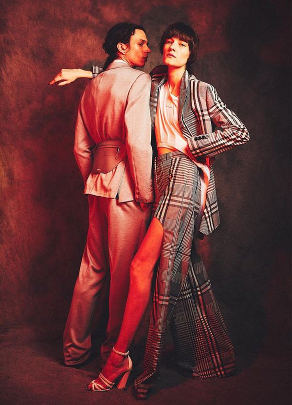 Editorial NO magazine × Burberry