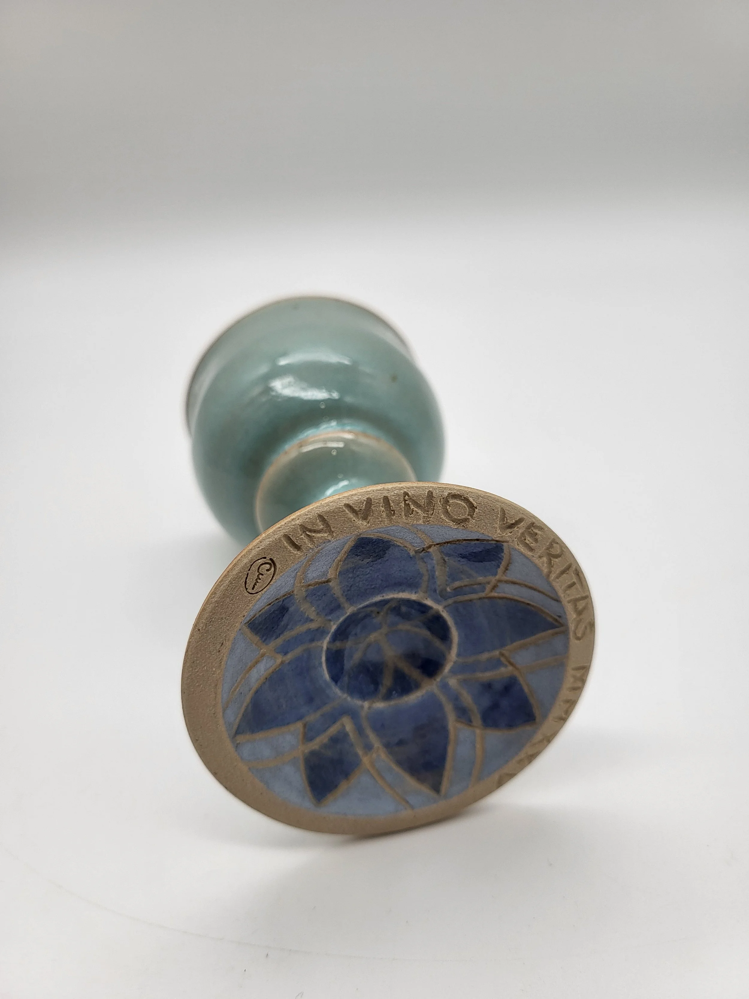 Calice 8 Libre-Argile bleu turquoise petit tulipe mandala bleu 06.jpg