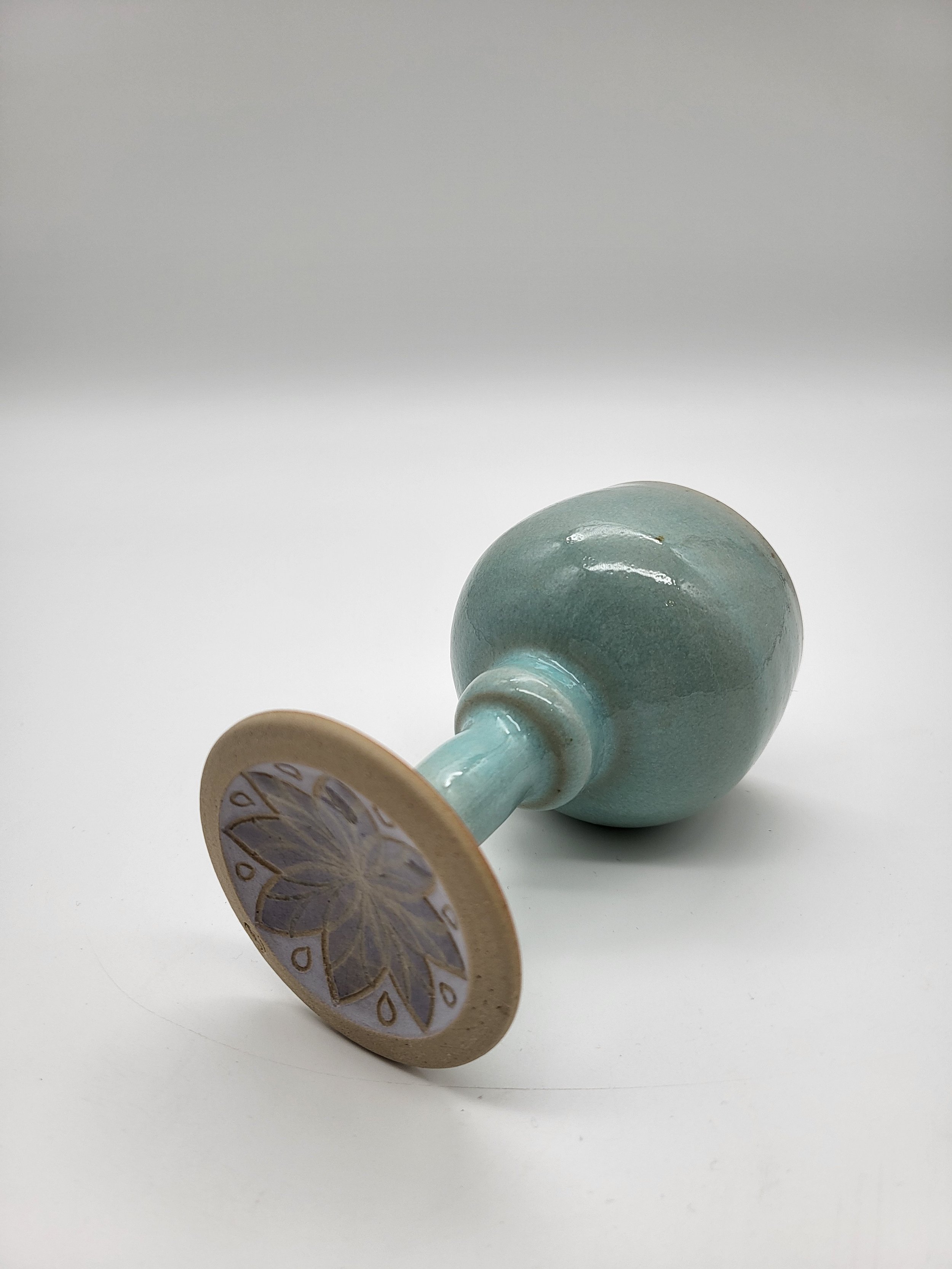 Calice 7 Libre-Argile bleu turquoise petit rond mandala violet 04.jpg