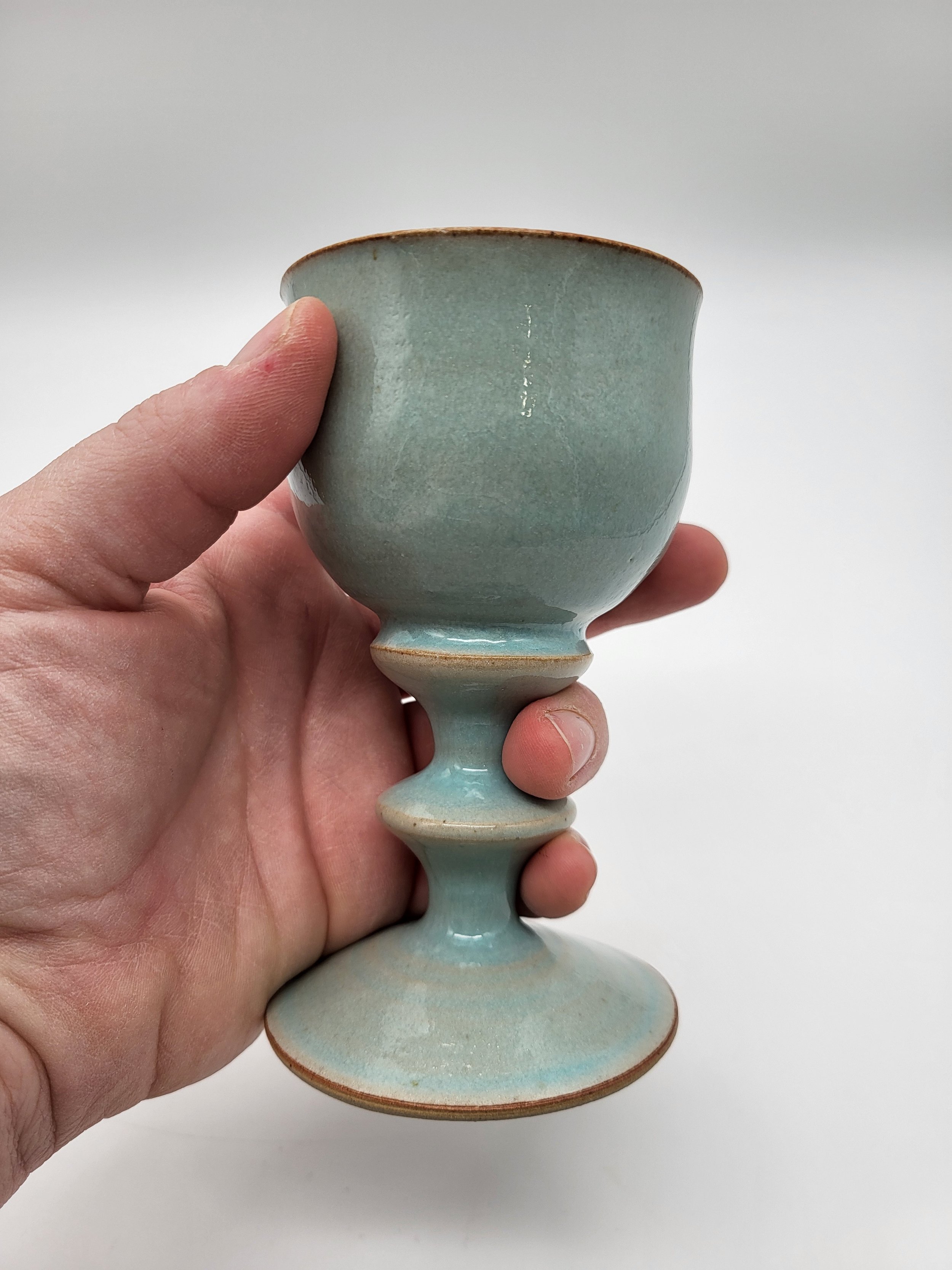 Calice 8 Libre-Argile bleu turquoise petit tulipe mandala bleu 04.jpg